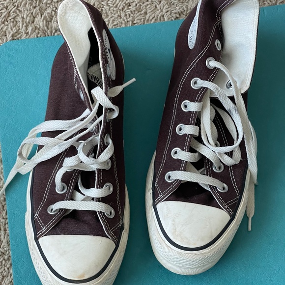 Converse Platform High Top Brown size 6.5M/8.5W - Picture 1 of 3
